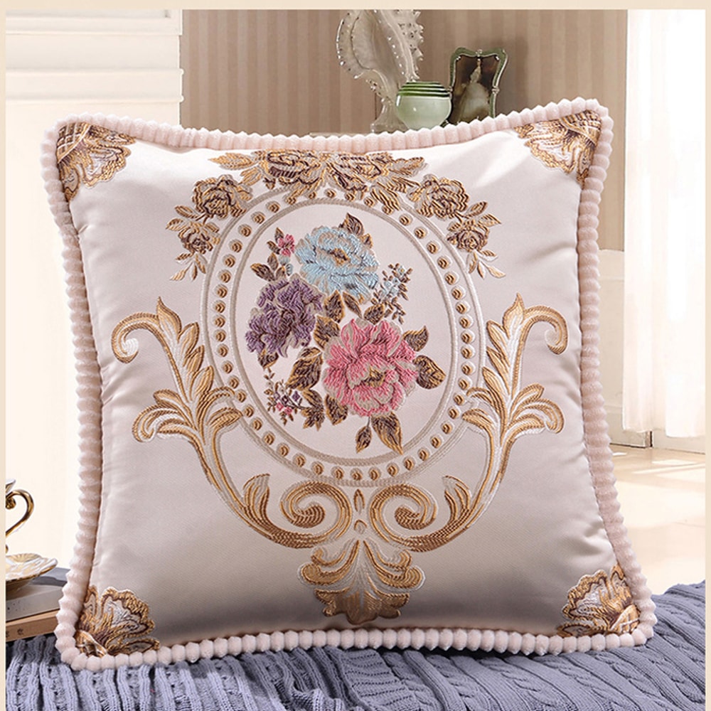 Vintage European Decorative Cushion Cover For Sofa Car Living Room Pillow Decor 4