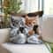 Boho Cat Pillow Cover For Cozy Living Room Bedroom Decor 0