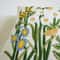 Luxury Floral Embroidered Cushion Cover for Sofa, Bedroom & Living Room Decor