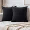 Burnt Orange Corduroy Striped Cushion Covers For Farmhouse Sofa Living Room Decor 9