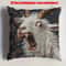 Spooky Goat Face Throw Pillow Cover For Gothic Sofa Decor Alternative Home Styling 5