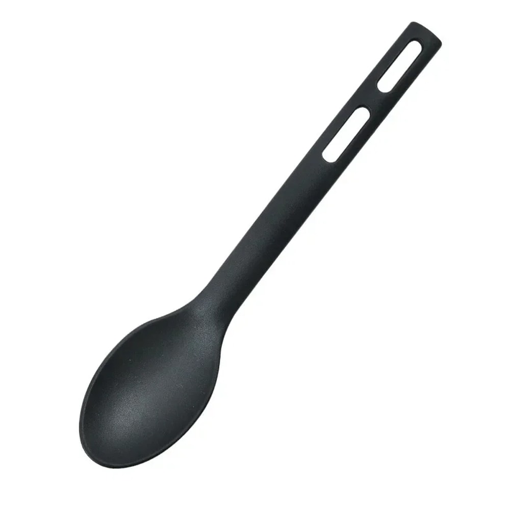 Piece Kids Cooking Utensil Set With Nylon Spoon Fork Slotted Turner 6