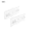 SpaceSaver Adhesive Shelf Support Clips For Cabinets And Closet Shelves 6