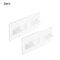 SpaceSaver Adhesive Shelf Support Clips For Cabinets And Closet Shelves 6