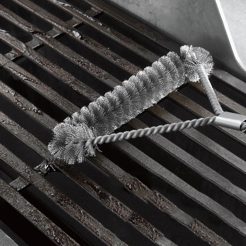 Stainless Steel BBQ Grill Brush for Non Stick Grates and Barbecue Cleaning
