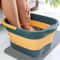 WIKHOSTAR Collapsible Foot Spa Tub Portable Foldable Foot Bath For Pedicure Relaxation 0