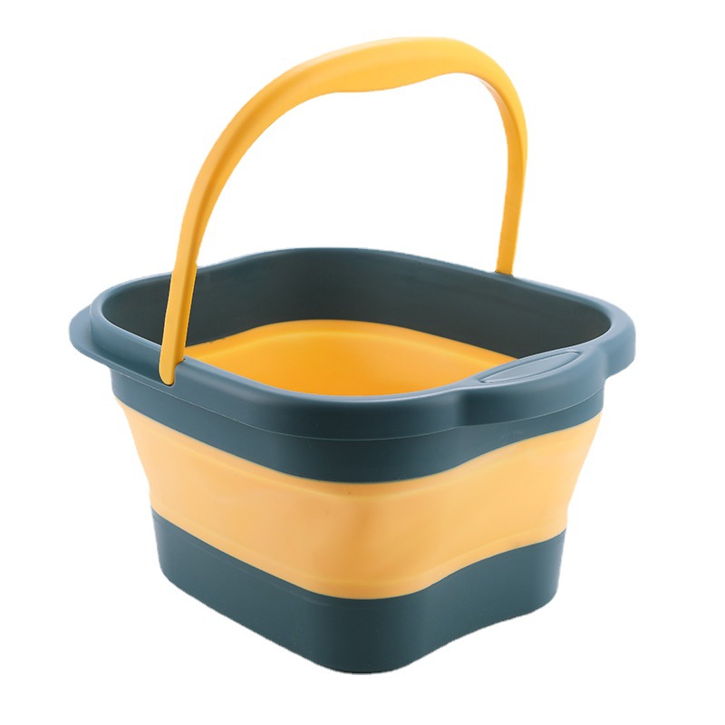 WIKHOSTAR Collapsible Foot Spa Tub Portable Foldable Foot Bath For Pedicure Relaxation 1