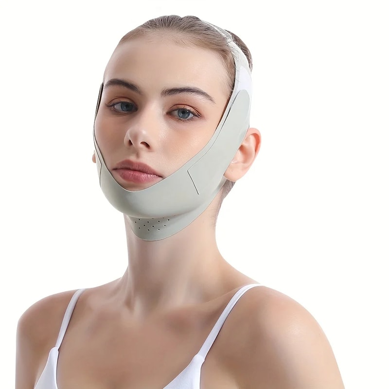 Line Face Slimming Bandage Chin Lift Strap For Jawline Shaping Facial Firming 6