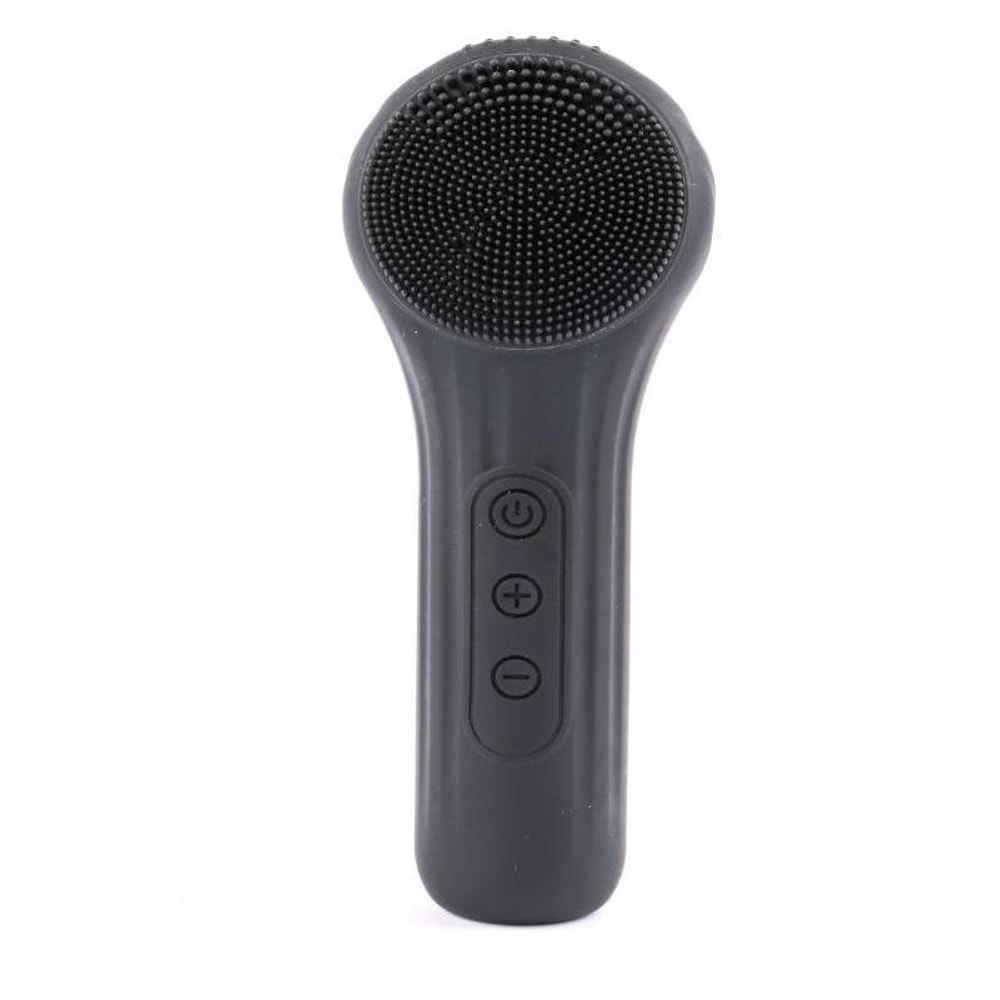 Heated Silicone Facial Cleansing Brush with Vibration and Speed Deep Clean