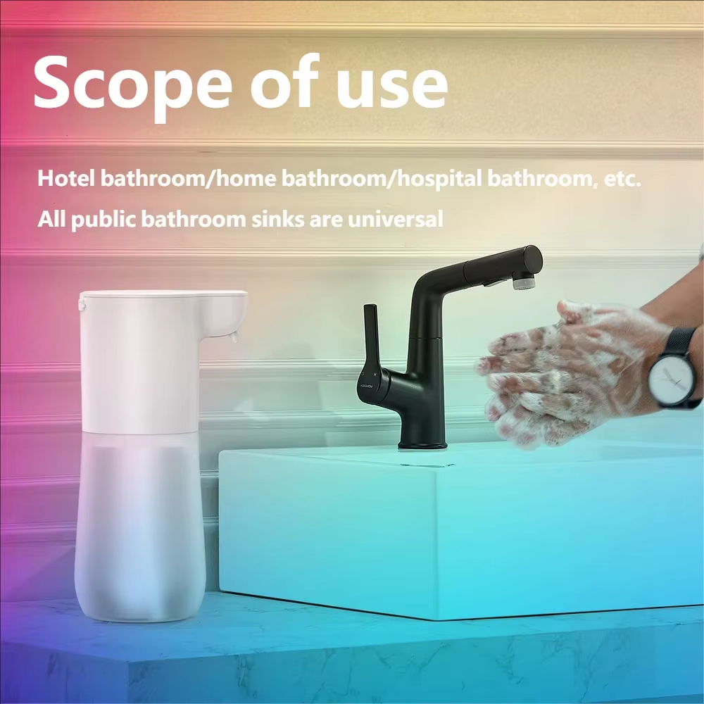 Touchless Automatic Foam Soap Dispenser USB Rechargeable Smart Sensor 4