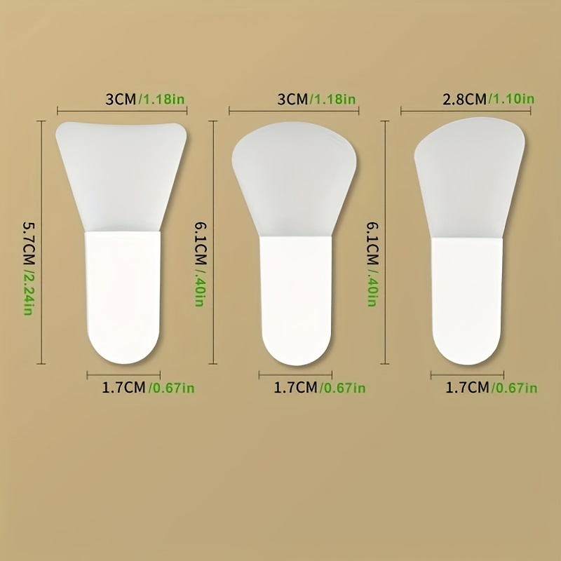 Piece Silicone Face Mask Applicator Brush Set For Smooth Hygienic Skincare Application 3