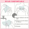 Silicone Chest Wrinkle Patch Reusable Anti Aging Chest Pads for Smoother Skin