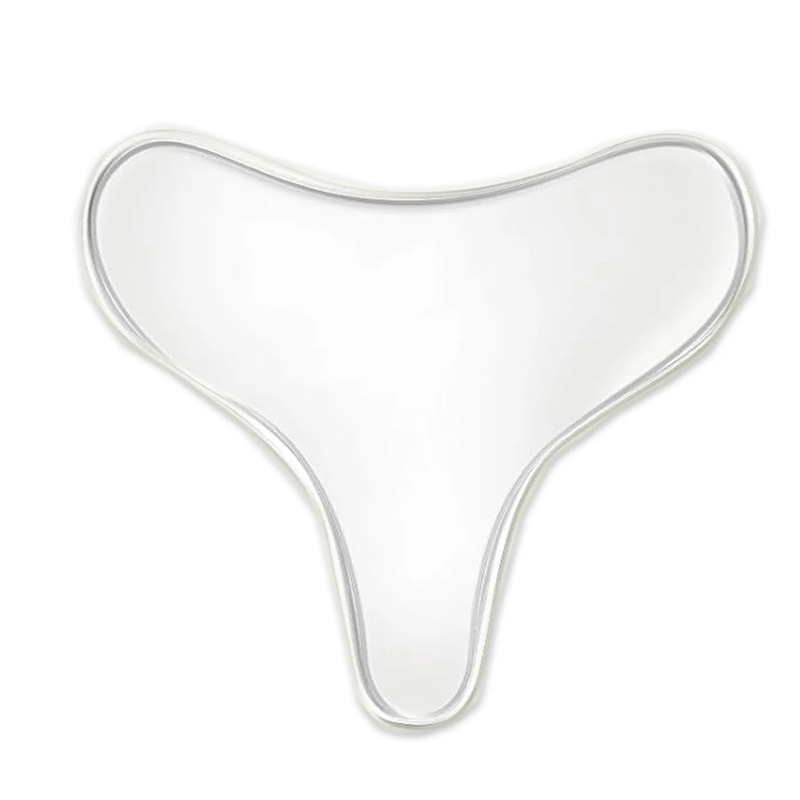 Silicone Chest Wrinkle Patch Reusable Anti Aging Chest Pads for Smoother Skin