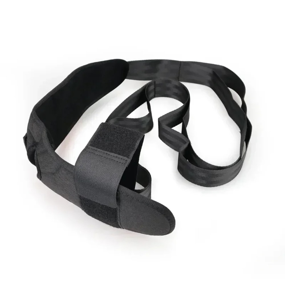 FlexiStride Yoga Stretch Strap for Flexibility, Rehab & Plantar Fasciitis Relief