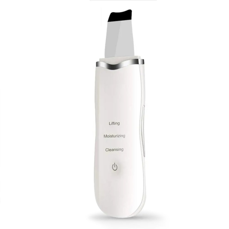 Ultrasonic Skin Scrubber Facial Spatula Blackhead Remover And Deep Pore Cleaner 4