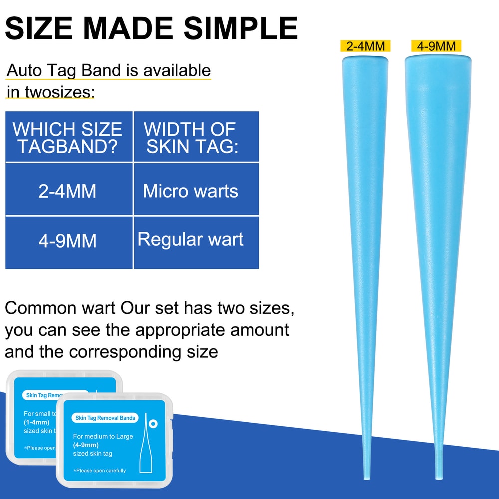 SmoothClear Skin Tag Mole Removal Kit Painless Skin Tag Remover For Home Use 2