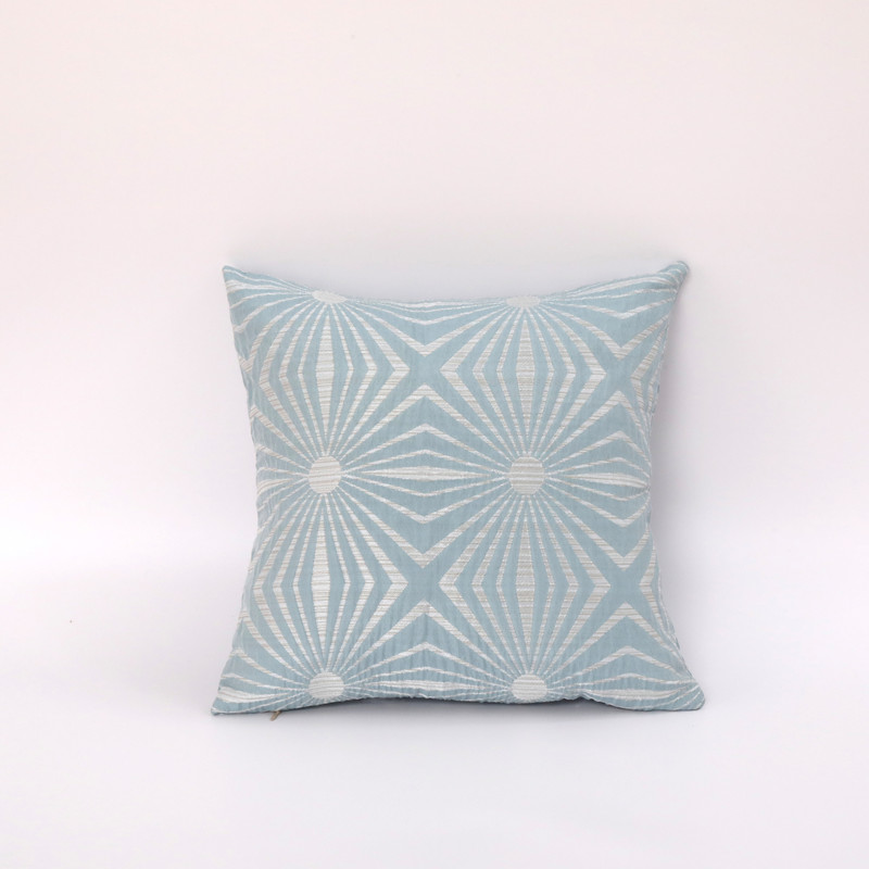 Modern Geometric Jacquard Throw Pillow Covers Set of Decorative Cushion Covers for Sofa & Living Room