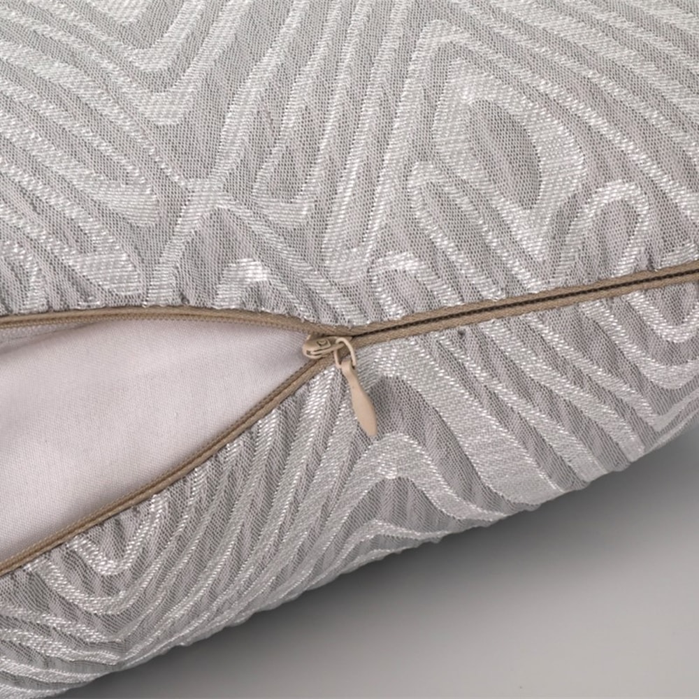 Modern Geometric Jacquard Throw Pillow Covers Set of Decorative Cushion Covers for Sofa & Living Room
