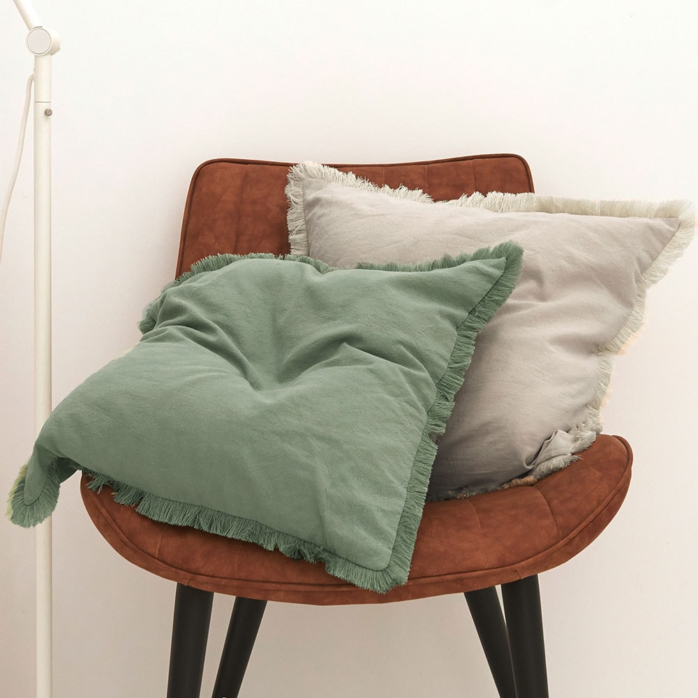 Boho Tassel Cushion Cover For Sofa And Living Room Decor With Hidden Zipper 1