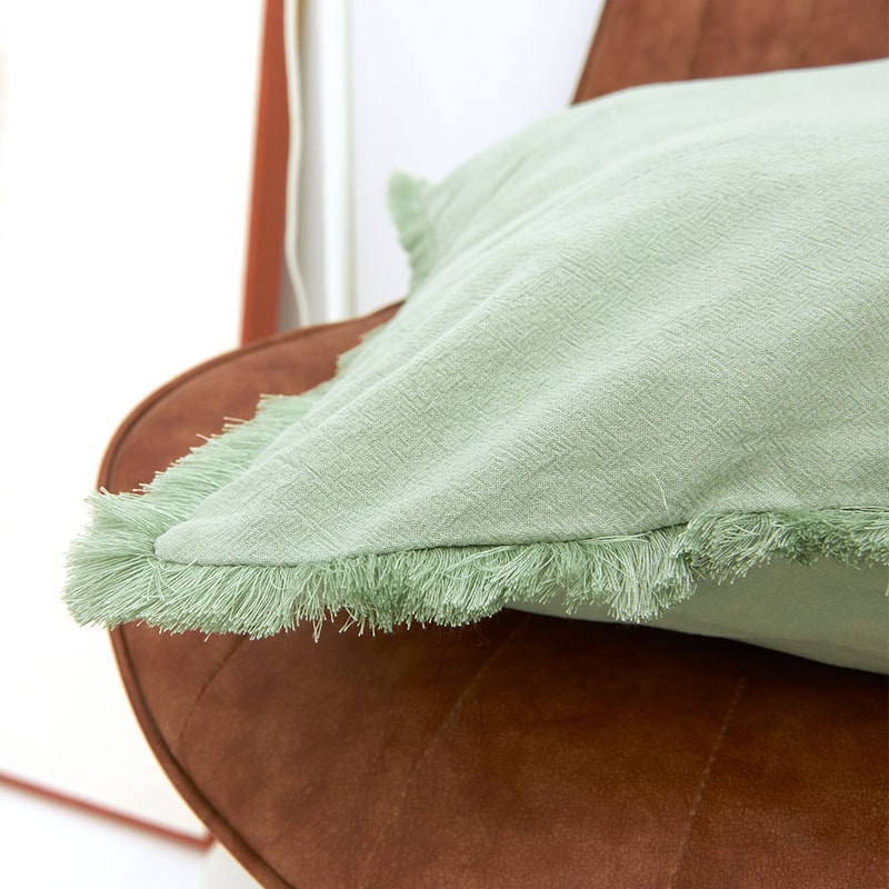 Boho Tassel Cushion Cover For Sofa And Living Room Decor With Hidden Zipper 5