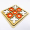 Solid Wooden Tic Tac Toe Game For Family Fun Travel Outdoor Play 4