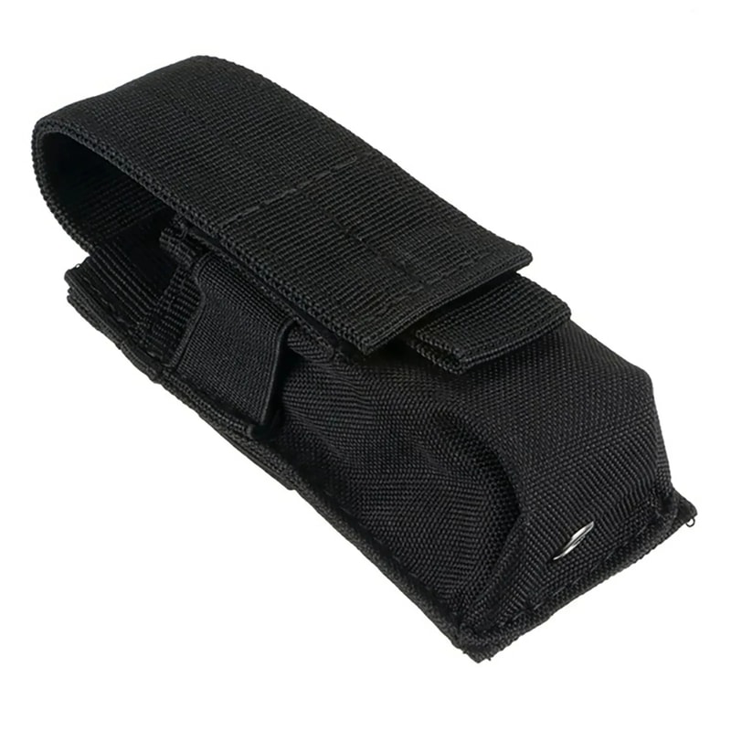 Tactical Molle Flashlight Knife Pouch Outdoor EDC Waist Bag 5