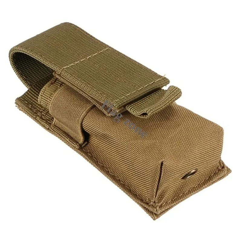 Tactical Molle Flashlight Knife Pouch Outdoor EDC Waist Bag 7