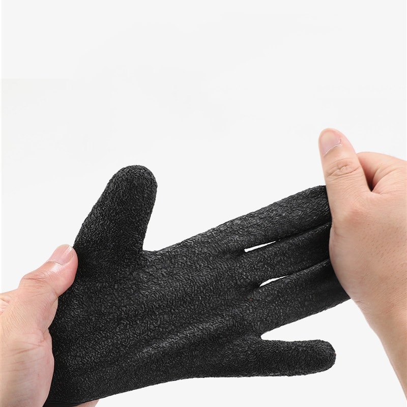 Professional Waterproof Magnet Release Fishing Gloves Anti Slip Fish Handling Protection
