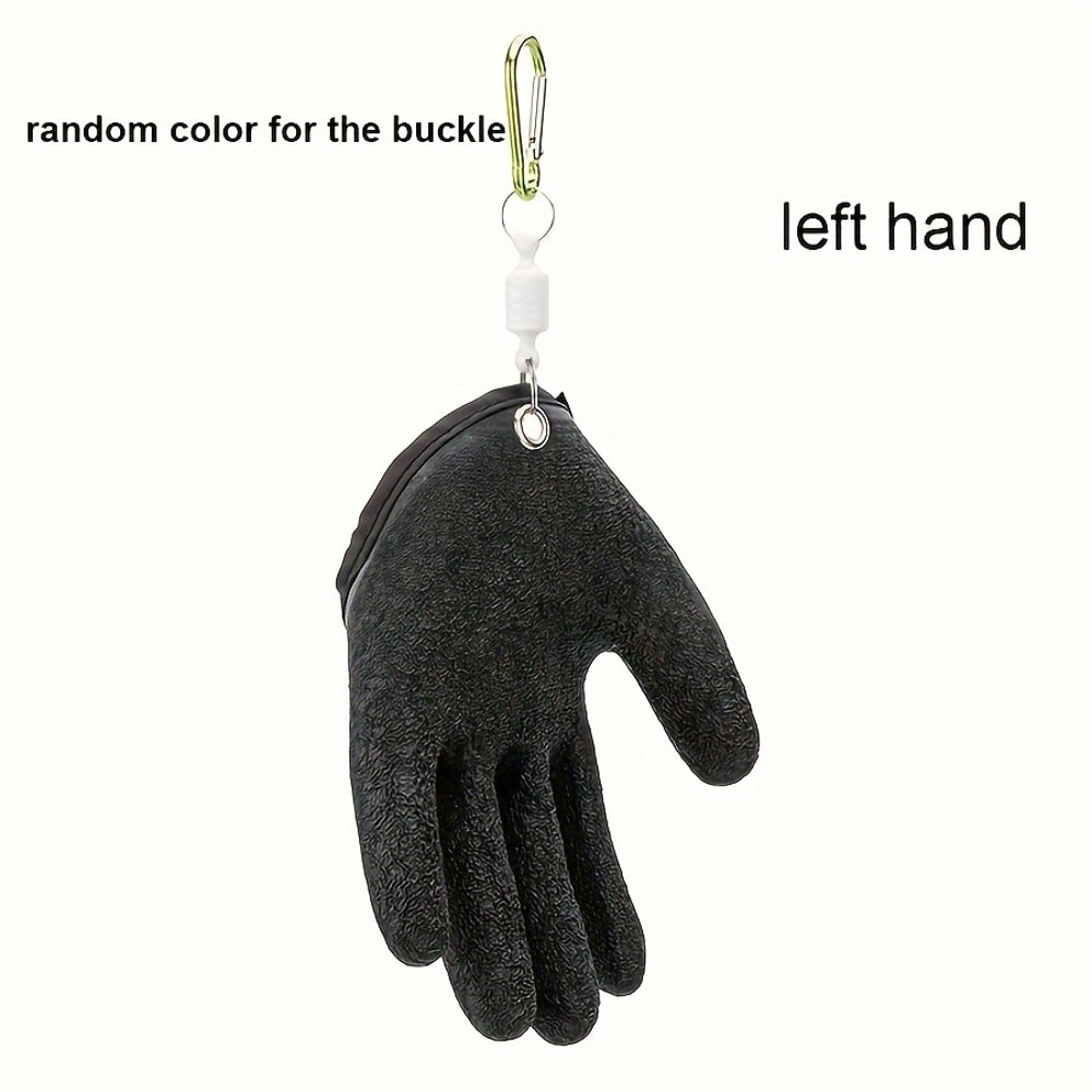 Professional Waterproof Magnet Release Fishing Gloves Anti Slip Fish Handling Protection