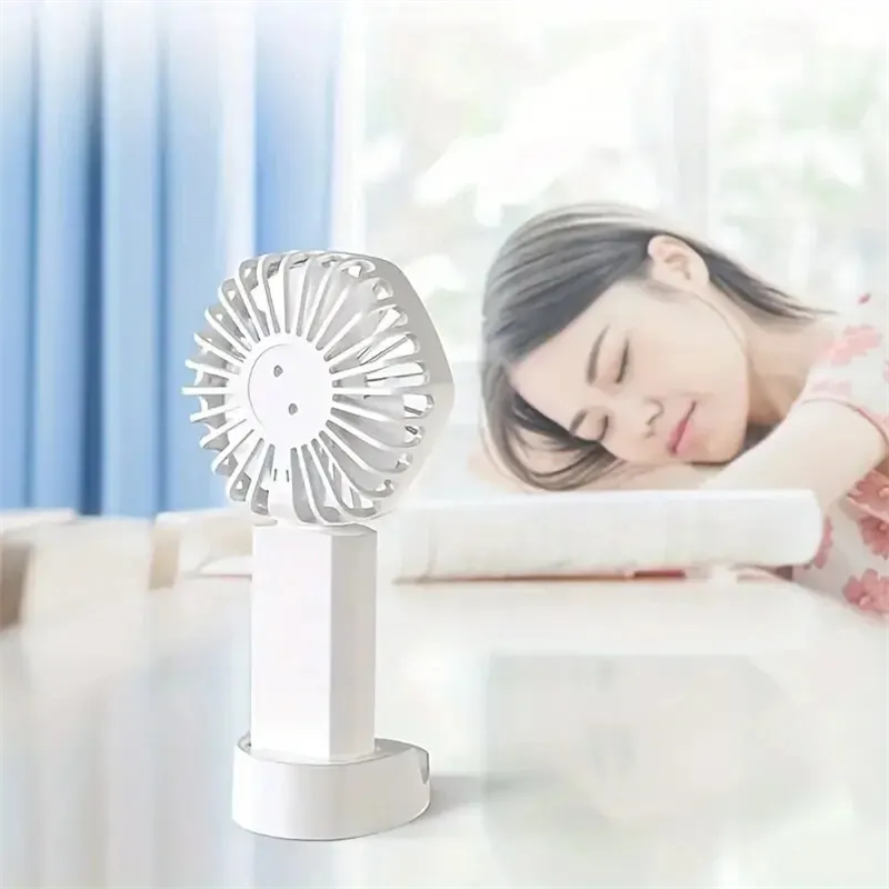 Portable USB Handheld Fan With Speeds Small Travel Cooling Fan 0
