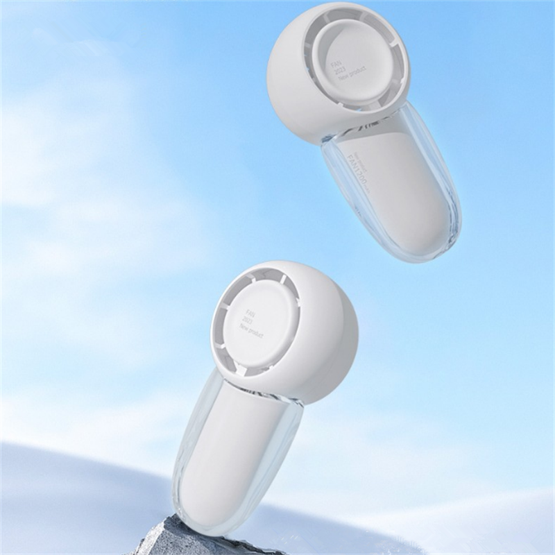 Portable Rechargeable Handheld Mini Fan With Neck Strap For Kids Adults 1