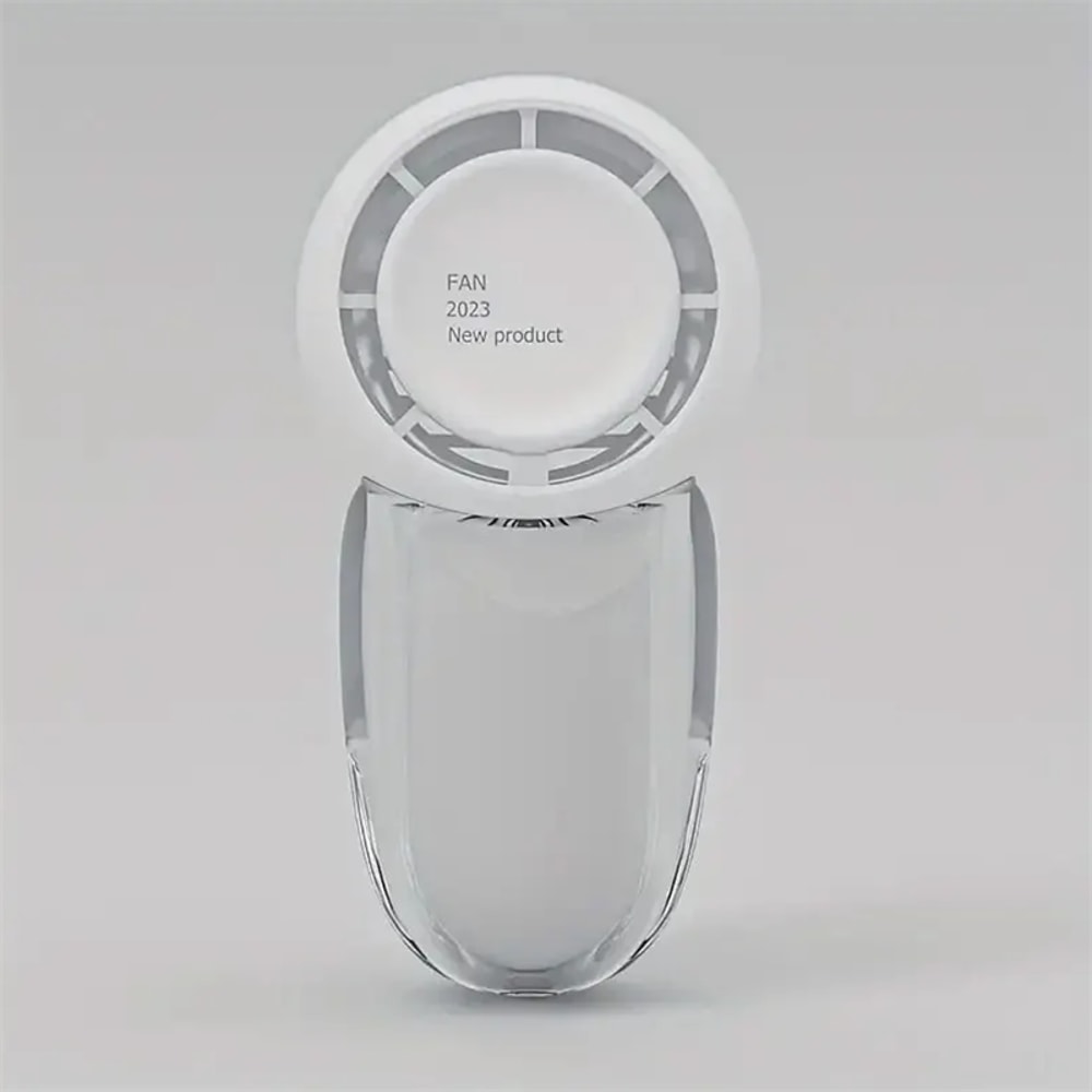 Portable Rechargeable Handheld Mini Fan With Neck Strap For Kids Adults 3