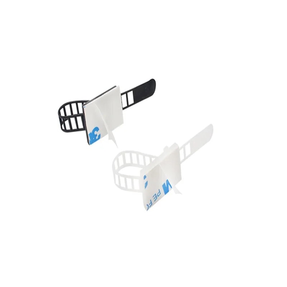 Adjustable Adhesive Cable Management Clips Adjustable Wire Clips for Organized Wiring