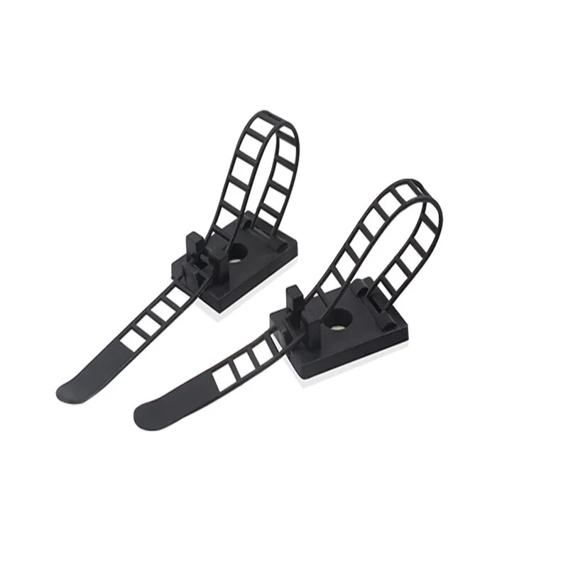 Adjustable Adhesive Cable Management Clips Adjustable Wire Clips for Organized Wiring