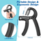 Adjustable Grip Strength Trainer Hand Grip Exerciser