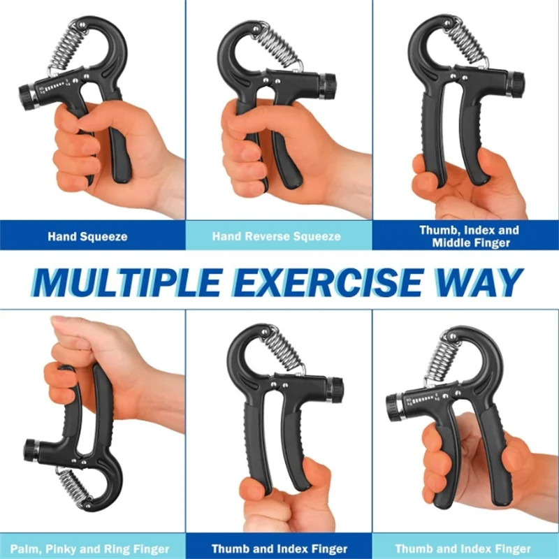 Adjustable Grip Strength Trainer Hand Grip Exerciser