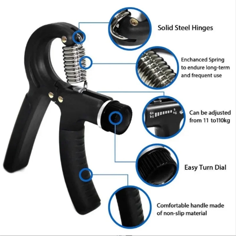 Adjustable Grip Strength Trainer Hand Grip Exerciser