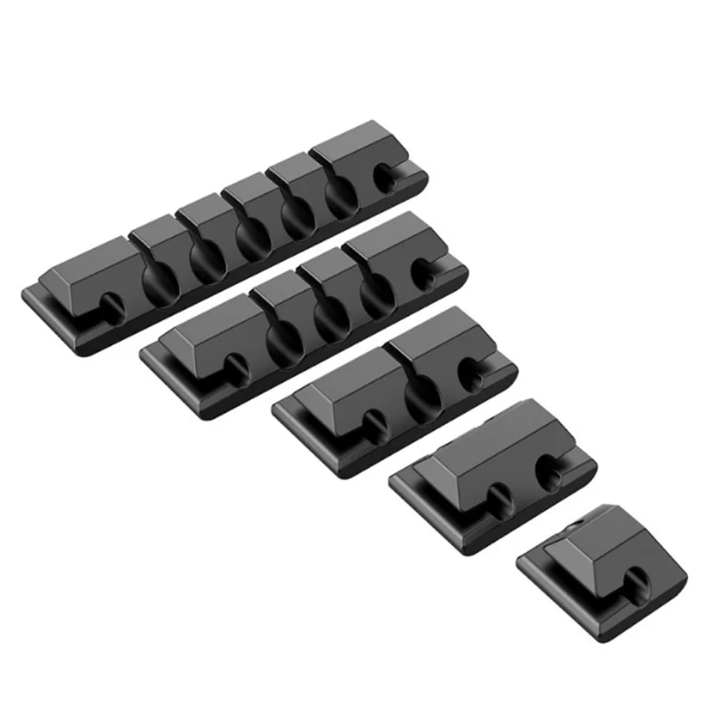 Silicone Cable Organizer Desktop Cable Management Hub