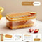 Double Layer Ice Cube Tray With Easy Release Ice Maker And Storage Bin 5