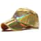Premium Colorful Patent Leather Baseball Cap Unisex Shiny Streetwear Duckbill Sun Hat 3