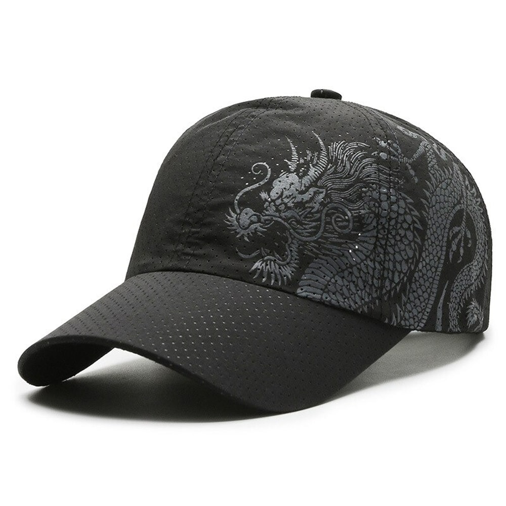 Premium Dragon Baseball Cap Quick Dry Outdoor Sun Hat 6