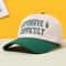 Vintage Colorblock Trucker Baseball Cap Stylish Sun Hat