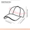 Vintage Colorblock Trucker Baseball Cap Stylish Sun Hat
