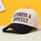 Vintage Colorblock Trucker Baseball Cap Stylish Sun Hat