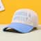 Vintage Colorblock Trucker Baseball Cap Stylish Sun Hat