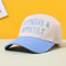 Vintage Colorblock Trucker Baseball Cap Stylish Sun Hat
