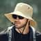 Men Outdoor Waterproof UV Protection Safari Wide Brim Sun Hat