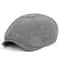Vintage British Herringbone Newsboy Cap For Men Classic AutumnWinter Flat Hat 4