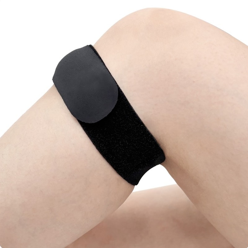 NeoShield Patella Tendon Support Strap Adjustable Patellar Knee Brace & Stabilizer for Running, Hiking, and Basketball