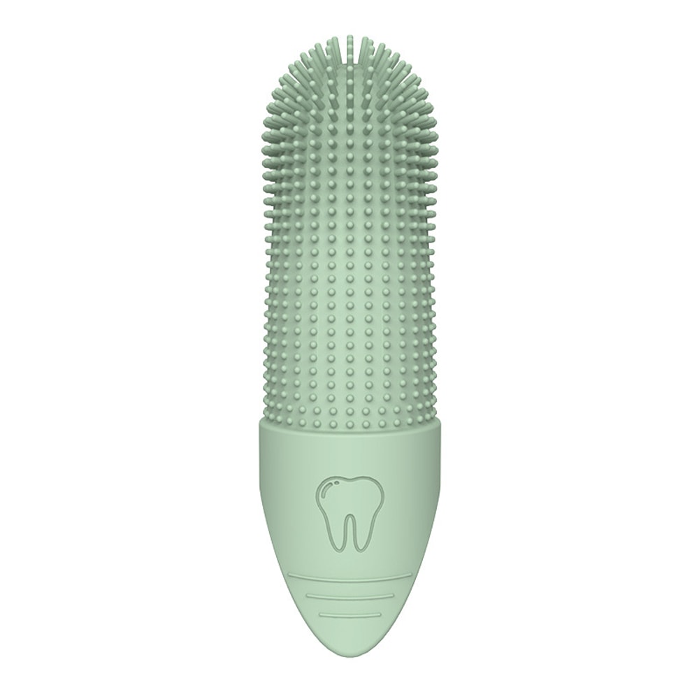 Food Grade Silicone Dog Finger Toothbrush for Gentle Pet Dental Care and Fresh Breath